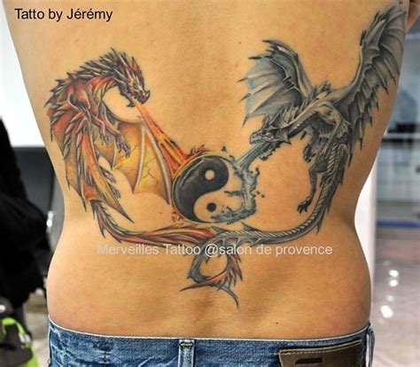 Tatouage Dragons Médievaux Par Jérémy Merveilles Tattoo Tatouage Dragon Tatouage Bonnes