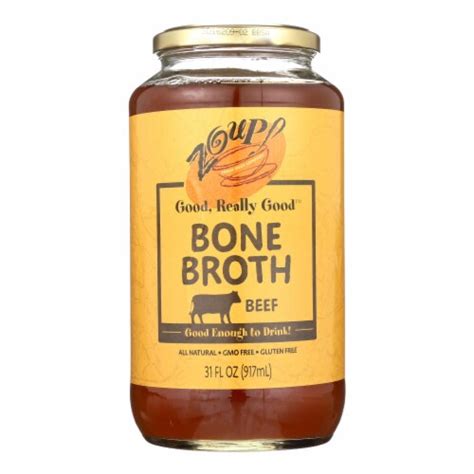 Zoup Good Really Good Bone Broth Beef Case Of 6 31 Fl Oz