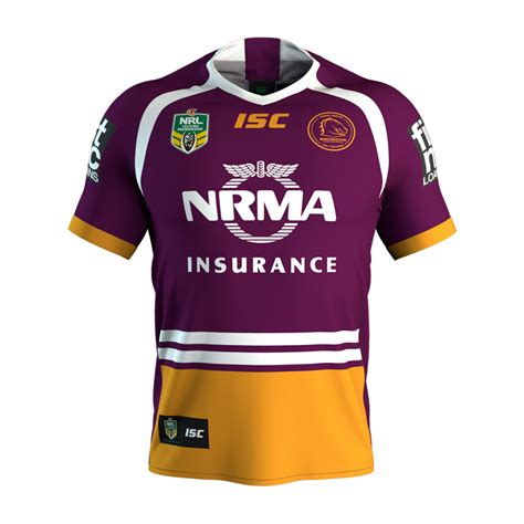 Brisbane broncos women's jersey 2020 features: 2018 NRL Jerseys | Zero Tackle