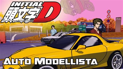 The Forgotten Anime Jdm Game Initial D In Auto Modellista Youtube