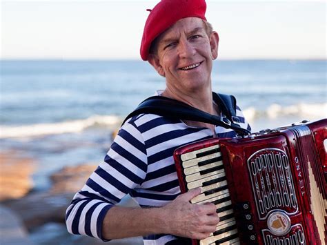 The french music has a great variety; Brisbane Gypsy, Italian, French, Russian, Irish & Bush accordion player | Robert Grant ...