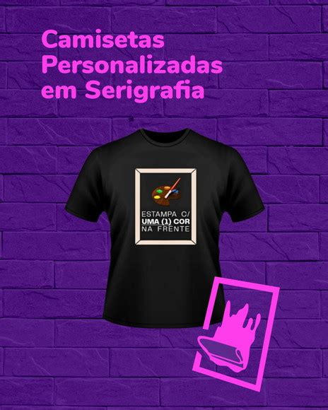 Camiseta Personalizada Silk Screen Serigrafia No Elo7 Stamps