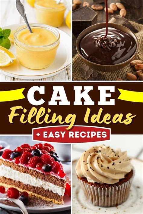 Best Cake Filling Ideas Easy Recipes Insanely Good