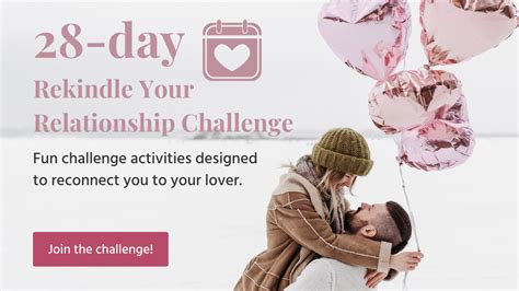 28 day rekindle your relationship challenge