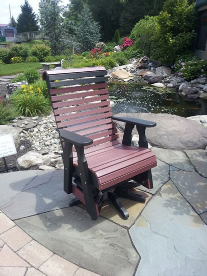 Amish Made Outdoor Furniture At Valley Water Gardens
