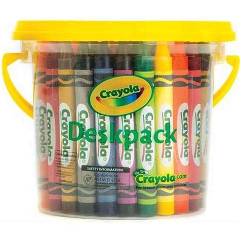 Crayola Large Crayons 48 Desk Pack Woolworths