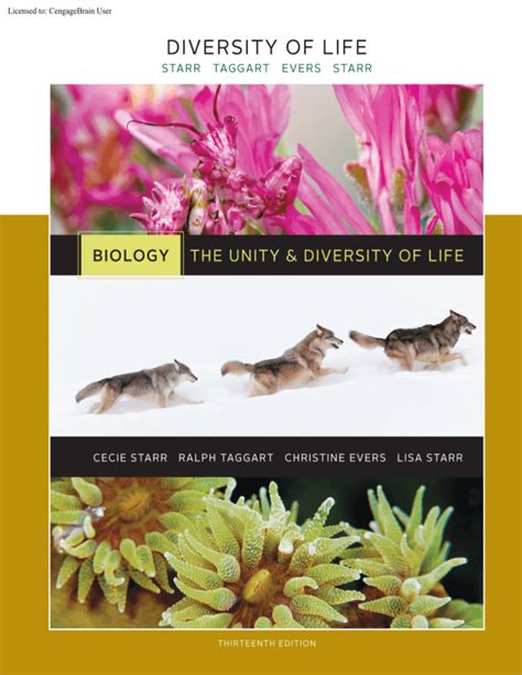 Biology Volume 3 Diversity Of Life 13th Ed