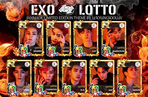 [FANMADE] EXO - Lotto : superstarsmtown