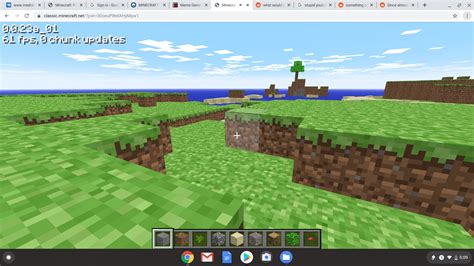 Minecraft Classic Join A Game There Are No Monsters Or Enemies In