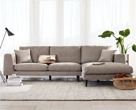 Dania Sectionals Jorgen Chaise Sectional Sectional Sofa With