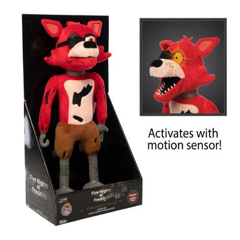 Five Nights At Freddys Foxy Animatronic Plush Figure 33 Cm Heromic