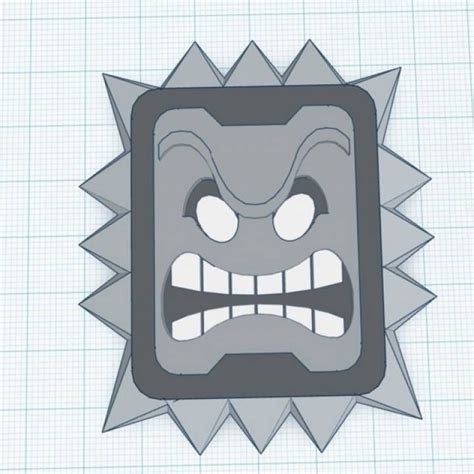 An Image Of A Cartoon Characters Face With Big Eyes And Fangs On It