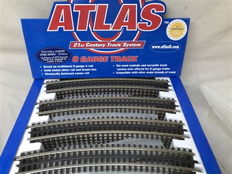 New Atlas Track For Sale 40 Straight And 072 Full Curve O Gauge