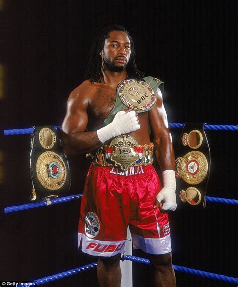 Boxing Lennox Lewis Calls Out Showtime
