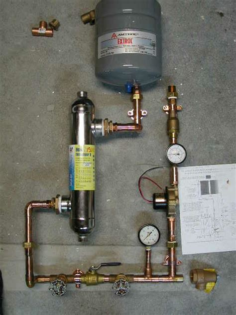 Hot water recirculating pumps decrease the time it takes to receive hot water, which as a running a hot water recirculating pump 24 hours a day would be an example of an inefficient pump installation. Solar system - Plumbing the solar collectors and manifold