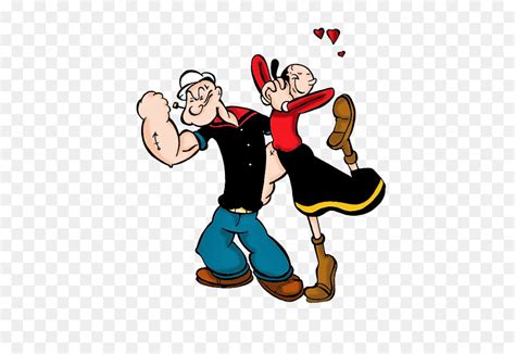 Popeye And Olive Oyl Kiss