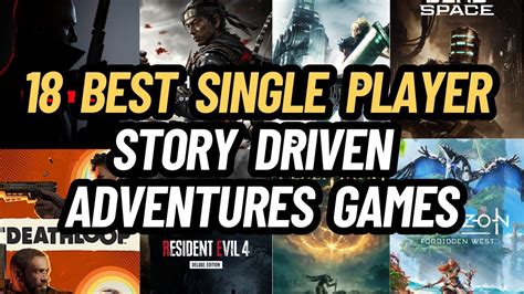 18 Best Single Player Story Driven Adventures Games On Ps4 Youtube