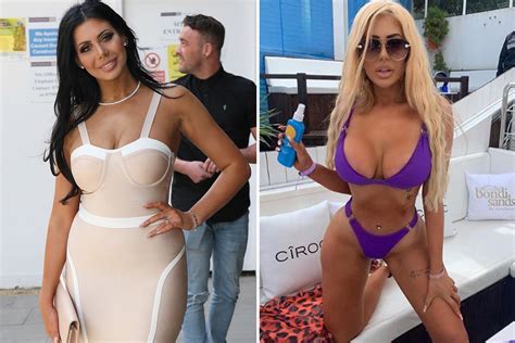 geordie shore s chloe ferry reveals tiny waist as fans beg stop the surgery the scottish sun