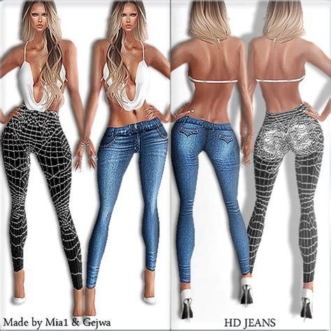 Hd Jeans Imvu Mesh And Texture Fashion Jeans Skinny Jeans