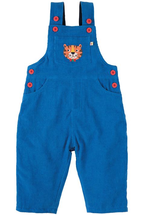 Our Classic Dylan Dungarees With A Sweet Embroidery On The Chest