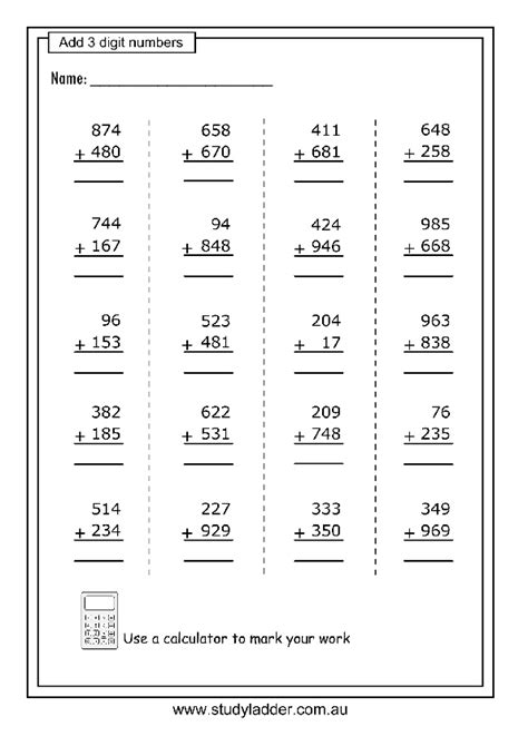 Sstrategy Worksheet How Many Different 3 Digit Numbers Can Bemade
