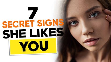 7 Secret Signs A Girl Likes You Do Not Miss These Signs She Secretly Likes You Youtube