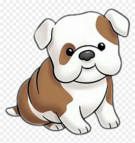 Dog Bulldog Puppy Cartoon Cute Dog Clipart Hd Png Download