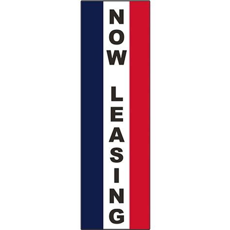 Sqf 3x10 Nleasing Now Leasing 3′ X 10′ Message Square Flag Hanover