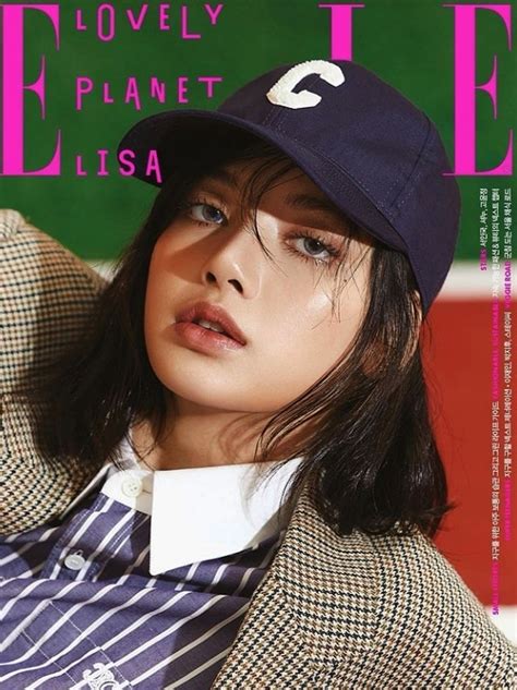 Lisa From Blackpink Looks Gorgeous On The Cover Of Elle Magazine