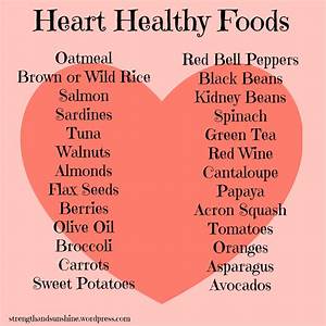 8 Best Images Of Heart Healthy Foods Printable Chart Protein Food