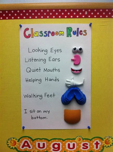 Mr Potato Head Class Rules From Pageshappy