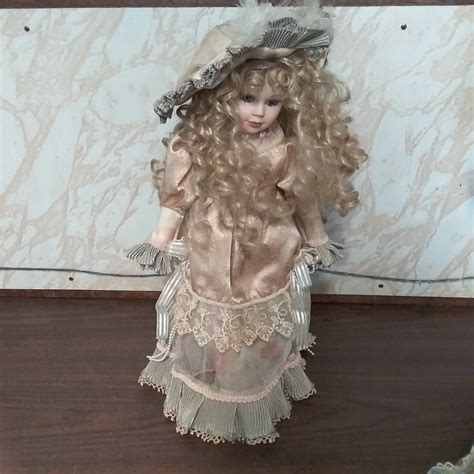 Lot Detail 17 Porcelain Doll With Stand