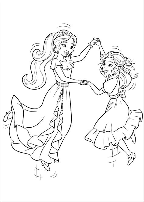 The palace pets also have their own world called whisker haven, where they speak, go on adventures, and befriend palace pets from all of. Elena of Avalor Coloring Pages - Best Coloring Pages For Kids