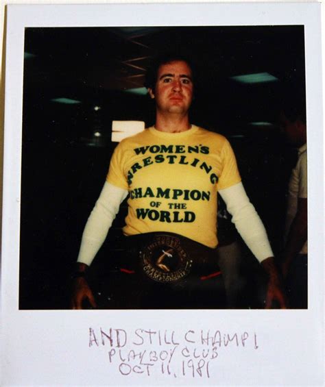 Andy Kaufman Still The Champ October 11 1981 Roldschoolcool