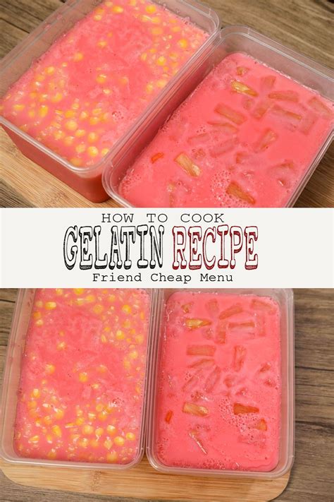 Pinoy dessert filipino desserts asian desserts sweet desserts delicious desserts dessert recipes filipino dishes chinese desserts easy filipino recipes. Easy Gelatin Recipe (Filipino Desserts) - Christmas Recipe - Friend Cheap Menu | Gelatin recipes ...