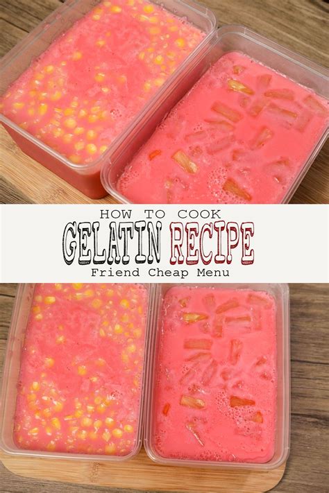 Holiday season is a great time to start a tart recipes dessert recipes food cake recipes cebu recipes pinoy dessert filipino. Easy Gelatin Recipe (Filipino Desserts) - Christmas Recipe - Friend Cheap Menu | Gelatin recipes ...