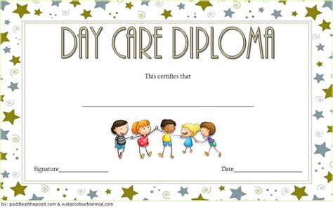 Daycare Diploma Certificate Templates 7 Latest Designs Fresh