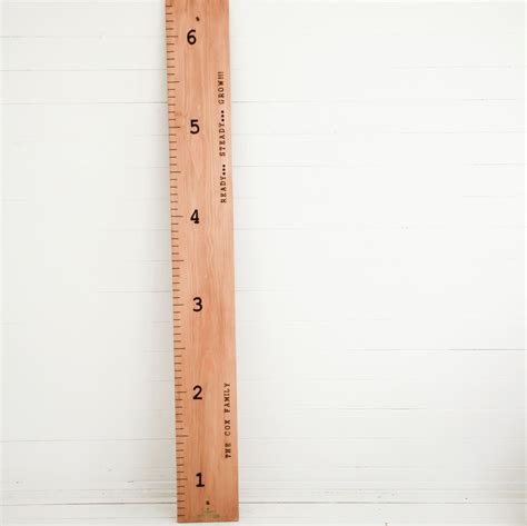 Personalised Giant Ruler Height Chart