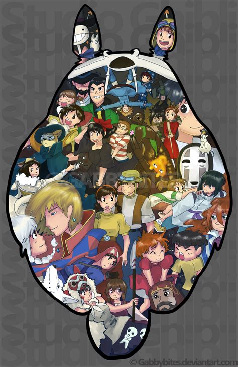 Studio Ghibli Poster By Gabbybites On Deviantart