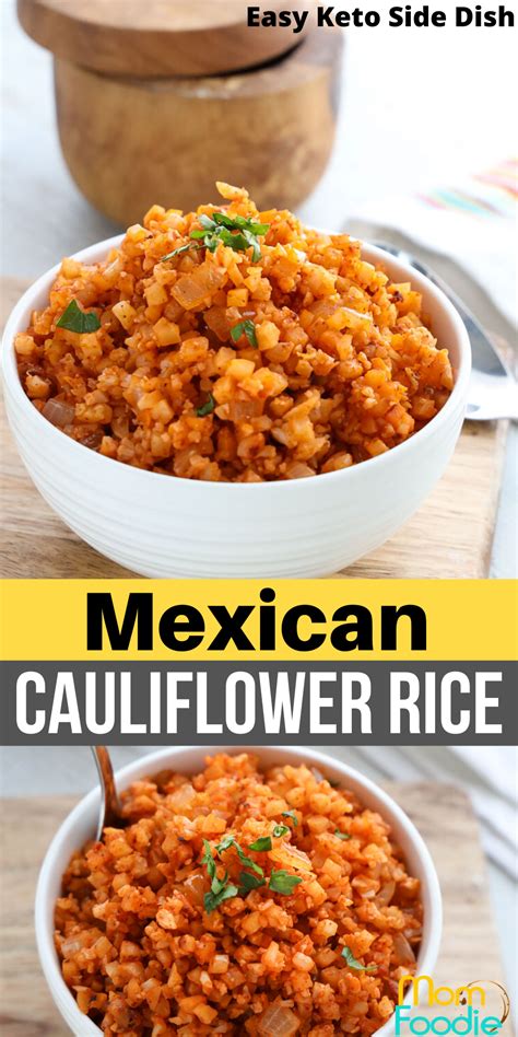 Well, the mexican kitchen has a lot of meats and fish dishes with vegetables and sauces. This Mexican Cauliflower Rice (aka Spanish cauliflower rice) is a keto friendly low carb side ...