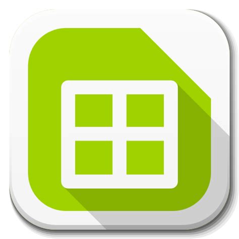 Apps Libreoffice Calc B Icon Flatwoken Iconset Alecive