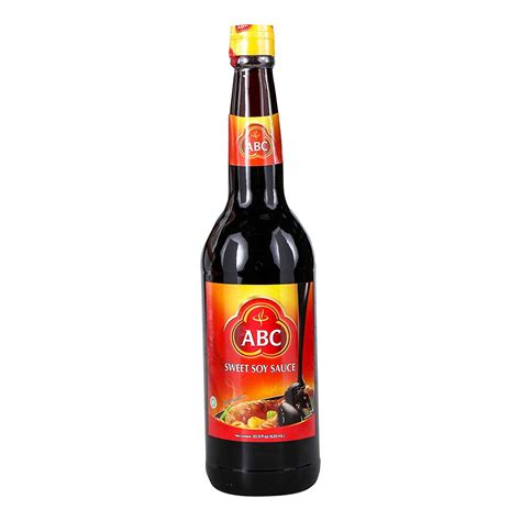 abc indonesian sweet soy sauce kecap manis 20 9 oz 620 ml glass bottle pack of 2