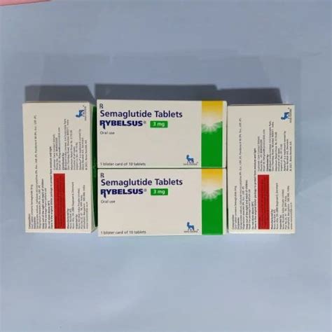 Semaglutide 3mg Tablet At Rs 3800pack Anti Diabetics Drugs And