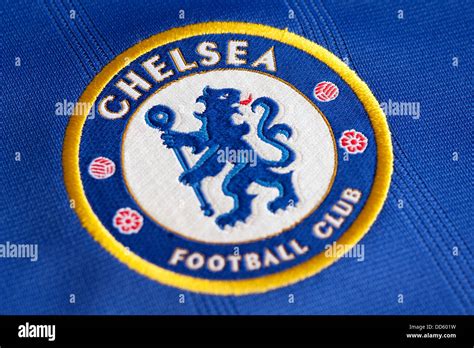 Chelsea FC Club Crest Stock Photo - Alamy