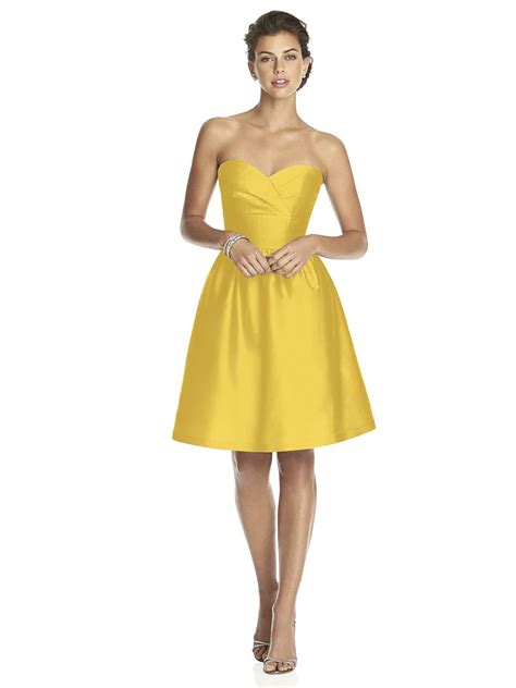 16 Adorable Canary Yellow Bridesmaids Dresses Indie Wedding Guide