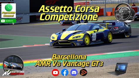 Assetto Corsa Competizione 7 Barcellona AMR V8 Vantage GT3 PC
