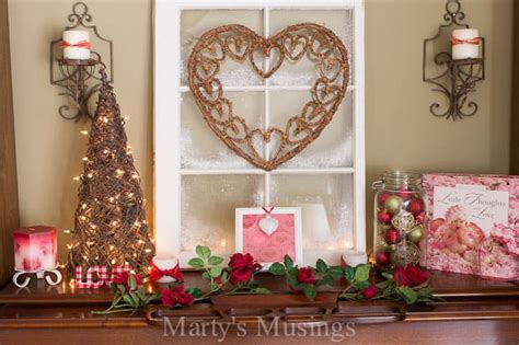 Also, there are so many creative decorations that you can buy for your home. Valentine Decorations for the Home | Marty's Musings