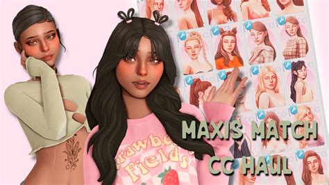 💗 October 22 Cc Haul 💗 With Links The Sims 4 Youtube
