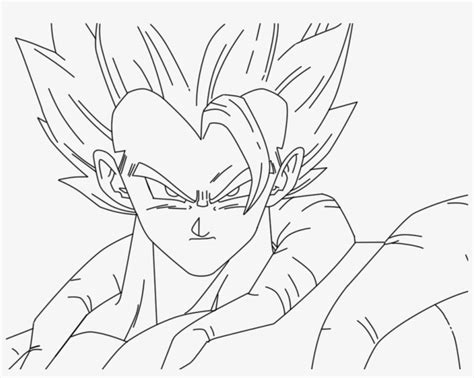 Imagenes De Gogeta Ssj4 Para Colorear