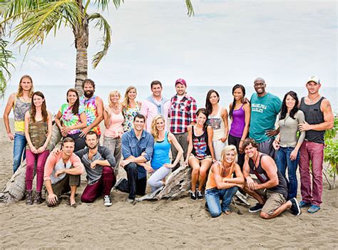 Survivor Cast Announcement Blood Vs Water Castaways Revealed Photo